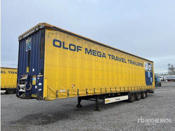 Remolque con toldo KRONE