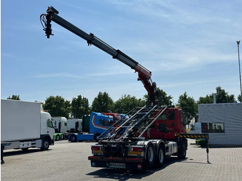 Camión con equipo de cable, Camión grúa Iveco Stralis 400 6x2 HMF 1720 K3 Kraan Met 24T HTS Kabel Systeem / Rotator / Euro 6: foto 4