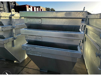 Contenedor de cadenas nuevo Sidalco 2 m3 gegalvaniseerd: foto 5