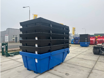 Contenedor de cadenas nuevo Sidalco 6m3 met heftruck lepel kokers: foto 5
