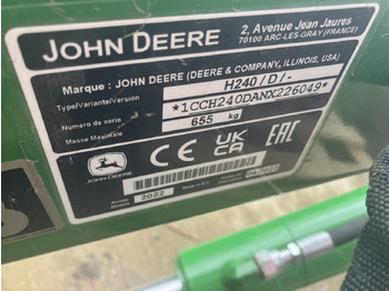 Implemento nuevo John Deere H240 Loader Boom: foto 5