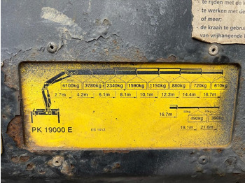 Camión grúa Mercedes-Benz Actros 1831/ 4x4 / Palfinger PK19000 Crane: foto 4 Camión grúa Mercedes-Benz Actros 1831/ 4x4 / Palfinger PK19000 Crane: foto 4