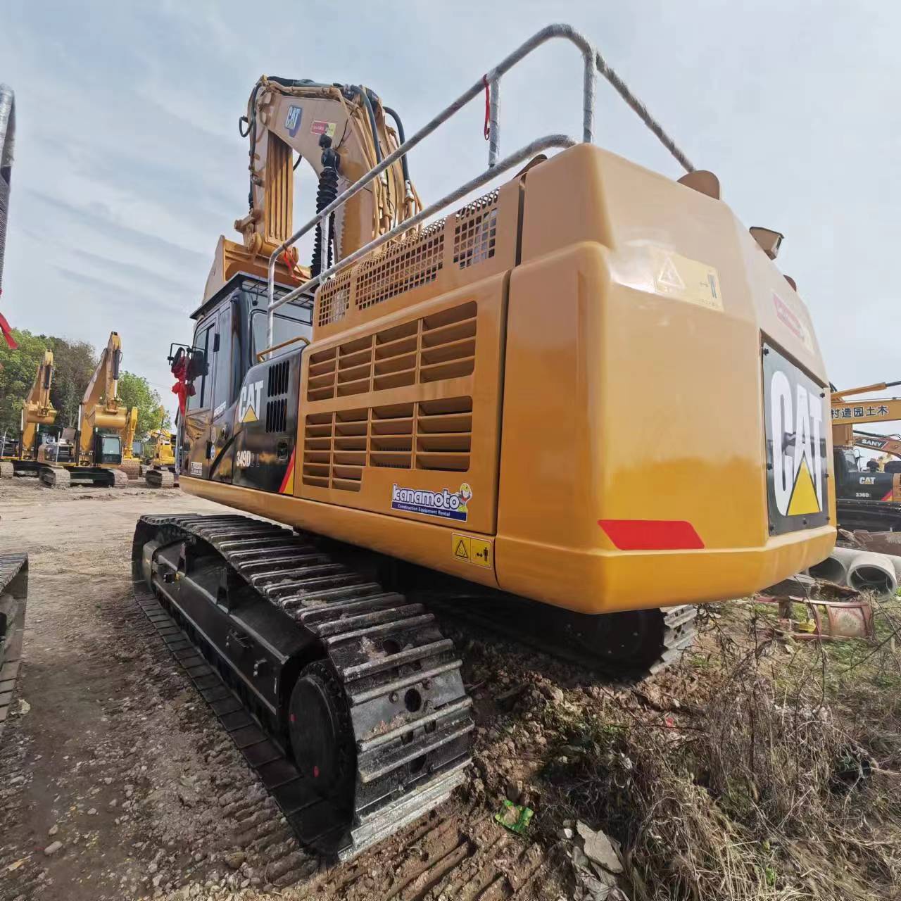 Excavadora de cadenas CATERPILLAR 349: foto 2