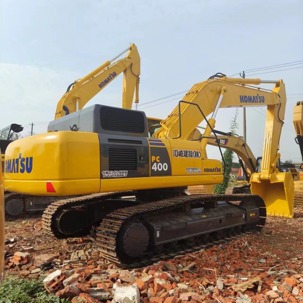 Excavadora de cadenas KOMATSU PC400: foto 2