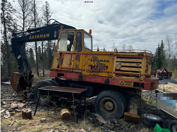 Excavadora 1979 Åkerman H9 Wheeled excavator w/ bucket. Repair object.: foto 5