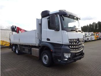 Camión grúa, Camión caja abierta Mercedes-Benz 2648 Baustoffpritsche + PK 23001 TEC3 Kran Mercedes-Benz 2648 Baustoffpritsche + PK 23001 TEC3 Kran: foto 4