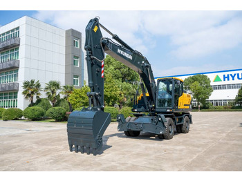 Excavadora de ruedas Hyundai HW210: foto 2
