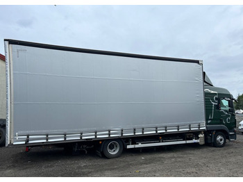 Camión lona MAN TGL 12.250 GLOB UNIKAT z Niemiec BDF firanka / AUTOMAT HAK / EURO 6 / BDF 7.40 wysoki / MICHELIN 80%: foto 2