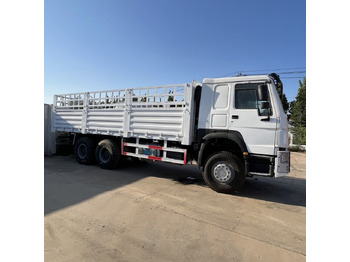 Camión caja abierta Howo 6*4 flatbed truck: foto 2