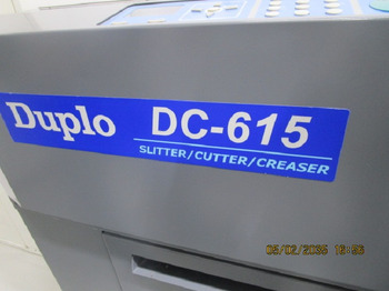 Máquina de impresión FINISHER FÜR DIGITALEN FARBDRUCK DUPLO DC-615 PRO (schlitzen / schneiden / falzen): foto 2