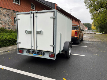 Remolque caja cerrada nuevo PRZYCZEPA KONTENER CARGO BOX 2,6 x 1,5 ZABUDOWANA / CARGO CONTAINER TRAILER BOX 2.6 x 1.5 ENCLOSED: foto 4