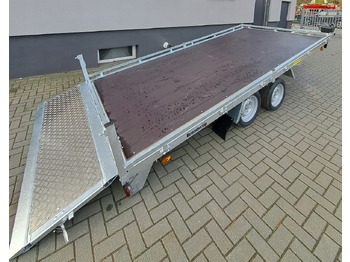 Remolque plataforma/ Caja abierta nuevo PRZYCZEPA PLATFORMA 508 CM, UCHYŁOWA Z WCIĄGARKĄ, DMC 3500 KG / PLATFORM TRAILER 508 CM, TILTING WITH WINCH, DMC 3500 KG: foto 3