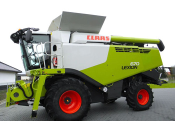 Cosechadora de granos CLAAS Lexion 670