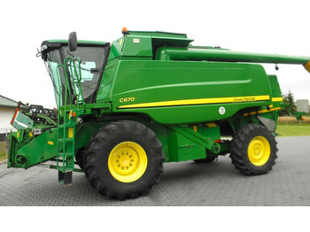 Leasing de  John Deere C 670 2008 Rok, heder 7,6m, 1900 mtg, Nie Malowany, Stan Idealny John Deere C 670 2008 Rok, heder 7,6m, 1900 mtg, Nie Malowany, Stan Idealny: foto 3