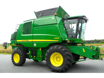 Leasing de  John Deere C 670 2008 Rok, heder 7,6m, 1900 mtg, Nie Malowany, Stan Idealny John Deere C 670 2008 Rok, heder 7,6m, 1900 mtg, Nie Malowany, Stan Idealny: foto 4