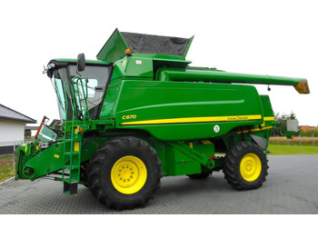 Leasing de  John Deere C 670 2008 Rok, heder 7,6m, 1900 mtg, Nie Malowany, Stan Idealny John Deere C 670 2008 Rok, heder 7,6m, 1900 mtg, Nie Malowany, Stan Idealny: foto 5