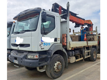 Camión caja abierta RENAULT Kerax 370