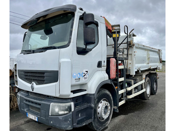 Camión volquete, Camión grúa RENAULT Premium Lander 460dxi bibenne grue Palfinger pk16001: foto 2 Camión volquete, Camión grúa RENAULT Premium Lander 460dxi bibenne grue Palfinger pk16001: foto 2