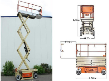 Plataforma de tijeras JLG