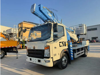 Camión con plataforma elevadora nuevo SINOTRUK HOWO 45ft-69ft: foto 3