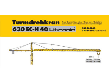 Grúa torre LIEBHERR