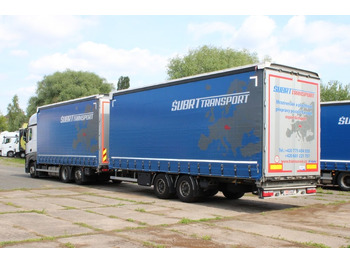 Camión lona, Remolque con toldo Mercedes-Benz Actros 2542 NAVIGACE + PANAV TVK 18 M (8,20m x 2,4: foto 5