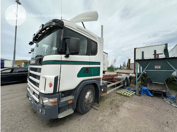 Camión portacontenedore/ Intercambiable Scania R 124 LB: foto 2