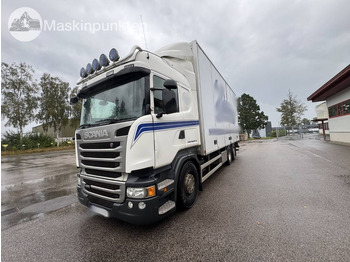 Camión caja cerrada SCANIA R 490