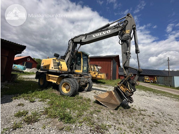 Excavadora de ruedas VOLVO EW160B
