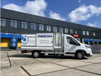 Furgoneta basculante, Furgoneta eléctrica para transporte de basura Maxus Delivery9 veegvuil zijbelader: foto 3 Furgoneta basculante, Furgoneta eléctrica para transporte de basura Maxus Delivery9 veegvuil zijbelader: foto 3