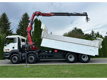 Camión volquete MAN TGS 440 / 8x4 / HMF 1530 / HYDROBURTA: foto 4