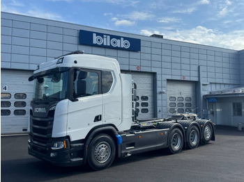 Camión multibasculante Scania R 590 8x4*4 Joab Lastväxlare: foto 4 Camión multibasculante Scania R 590 8x4*4 Joab Lastväxlare: foto 4