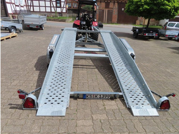 Remolque portavehículos Leih, PKW Anhänger, Autotransporter, Mietanhänger, 100 km/h,: foto 5