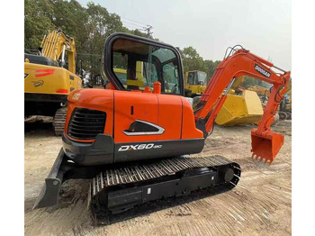 Excavadora Used Excavator Doosan DX60-9 Excavators Mini Equipment Earth Moving Machinery Doosan Digger Excavator for Sale: foto 2