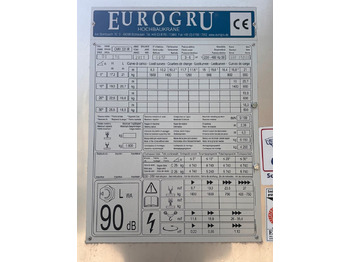 Grúa automontante Eurogru DS216 Kran: foto 4