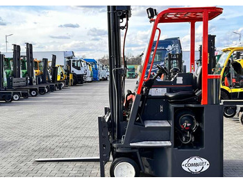 Carretilla de 4 vías Combilift C3000CB / LPG / TRIPLEX / 5500MM / FREE LIFT / SIDE SHIFT + FORK POSITIONER / LIKE NEW: foto 2