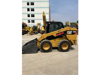 Minicargadora 90% New Front Loader Tractor CAT 246D Skid Steer Loader / Used Cat 226B 246C 246d Mini Skid Steer Loader in Stock: foto 2