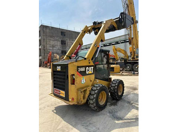 Minicargadora 90% New Front Loader Tractor CAT 246D Skid Steer Loader / Used Cat 226B 246C 246d Mini Skid Steer Loader in Stock: foto 3