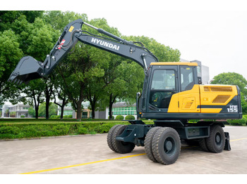 Excavadora de ruedas HYUNDAI