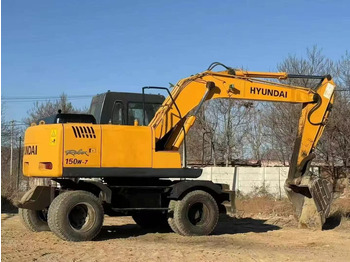 Excavadora de ruedas HYUNDAI R150W-7: foto 2
