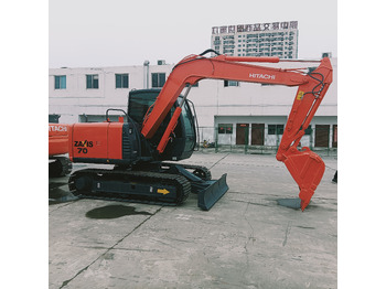 Excavadora de cadenas HITACHI ZX70: foto 2