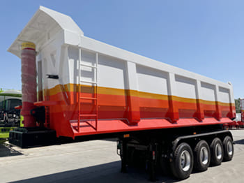 Semirremolque volquete nuevo TITAN 4 Axle Semi Tipper for Sale in Saudi Arabia: foto 4