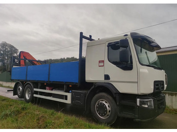 Camión grúa, Camión caja abierta Renault Gama D 26.320 skrzynia hds palfinger PK15500: foto 3