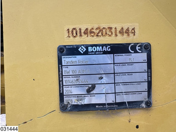 Rodillo Bomag BW 100ADM-5 2207h, 15,1KW: foto 5
