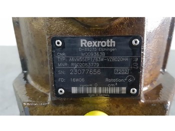Hidráulica Rexroth A6VM55EP1/63W - Drive motor/Fahrmotor/Rijmotor: foto 3