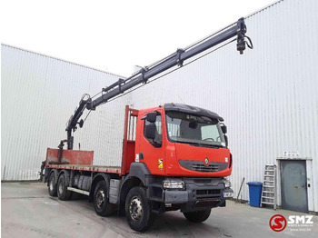 Camión caja abierta RENAULT Kerax 410