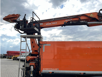 Camión caja abierta, Camión grúa MAN TGX 26.480 6x2  Atlas 145.2 Kran Baustoff   AHK: foto 5