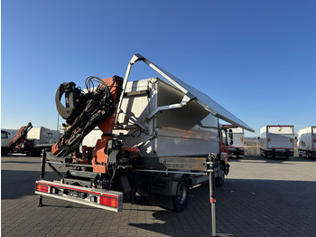 Camión volquete, Camión grúa Mercedes-Benz Atego 1529 4x2  Atlas 57.3-A2   Kadaverkipper: foto 2