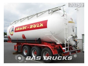 Semirremolque cisterna para transporte de materiales áridos Fromberger 38.000 Ltr / 1 Liftachse Kippanlage: foto 1