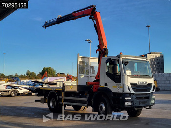 Camión caja abierta, Camión grúa Iveco Stralis 310 4X2 Palfinger PK14002 EH Kran Crane Remote control Big-Axle Euro 6: foto 3